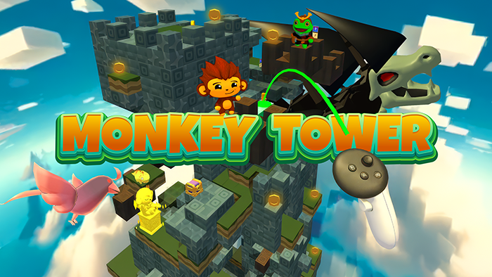 Monkey Tower — Augmented Reality Game by Howell XR