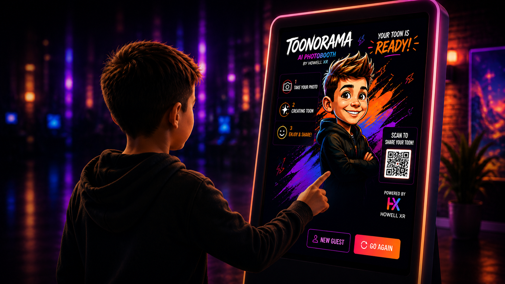 Toonorama — AI Photobooth by Howell XR
